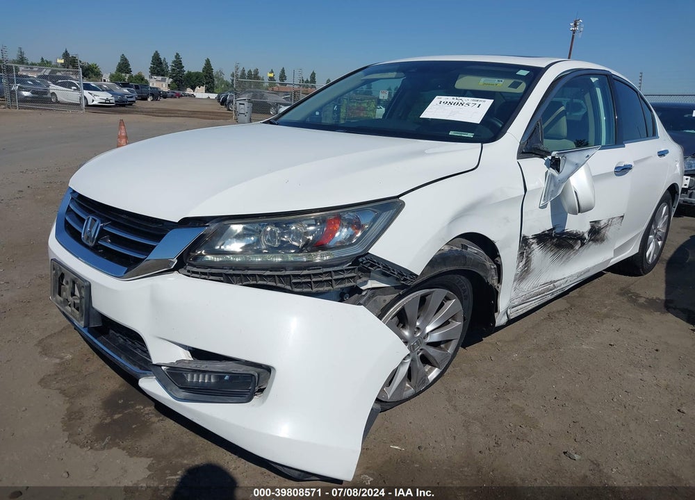 2014 HONDA ACCORD TOURING VIN: 1HGCR3F95EA007183