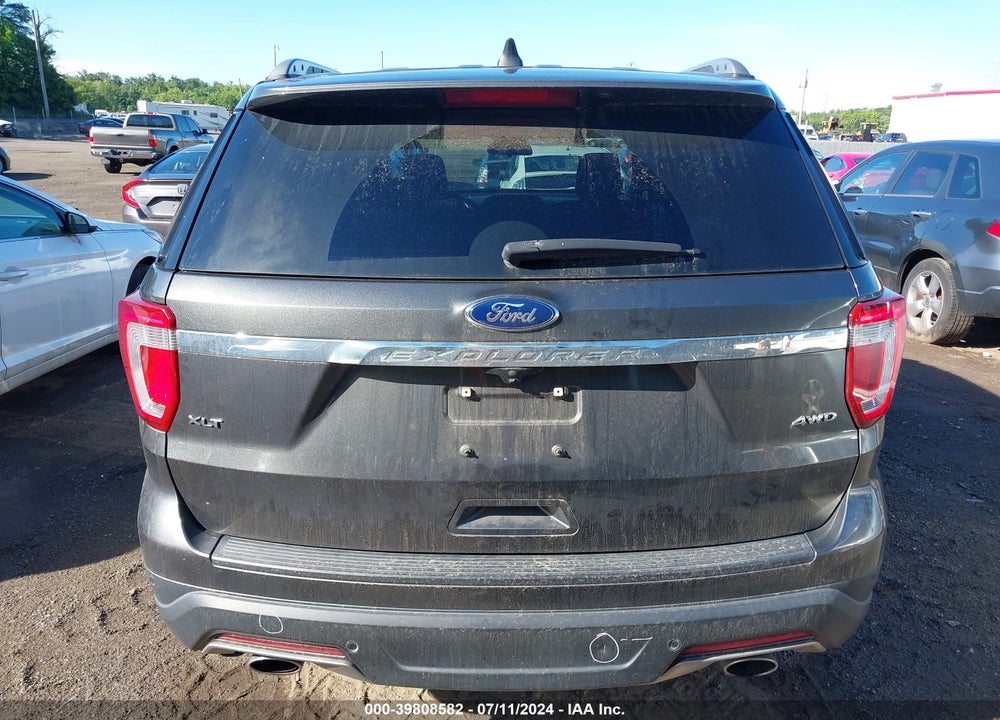 2018 FORD EXPLORER XLT VIN: 1FM5K8D84JGA96542