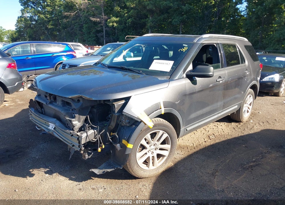 2018 FORD EXPLORER XLT VIN: 1FM5K8D84JGA96542