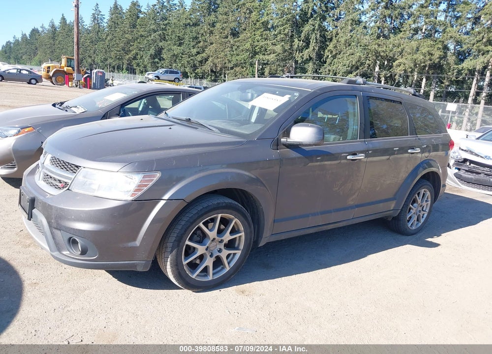2014 DODGE JOURNEY R/T VIN: 3C4PDDFG7ET166783