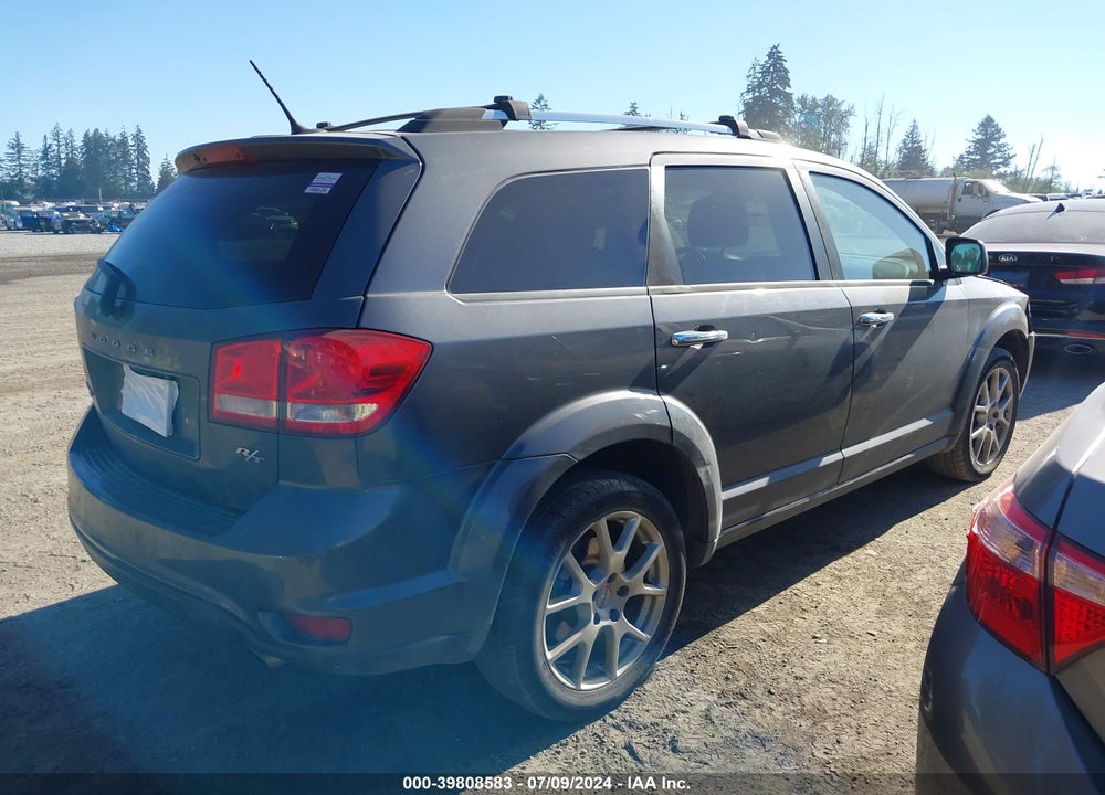 2014 DODGE JOURNEY R/T VIN: 3C4PDDFG7ET166783