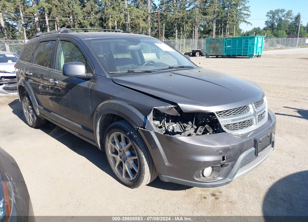 2014 DODGE JOURNEY R/T VIN: 3C4PDDFG7ET166783