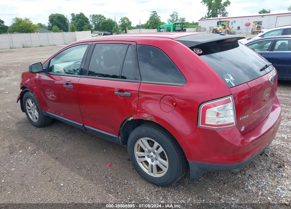 2007 FORD EDGE SE VIN: 2FMDK46C57BB25472