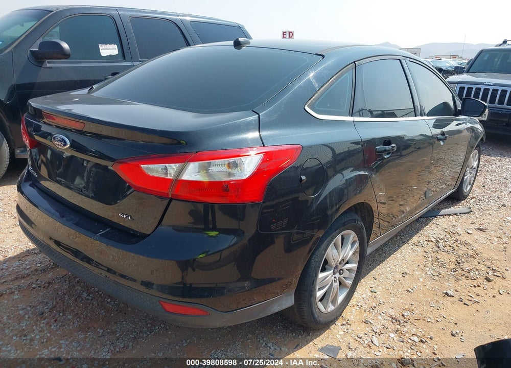 2012 FORD FOCUS SEL VIN: 1FAHP3H27CL344469