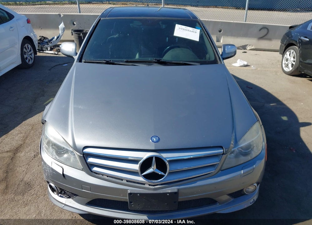2009 MERCEDES-BENZ C 350 VIN: WDDGF56X59R061647