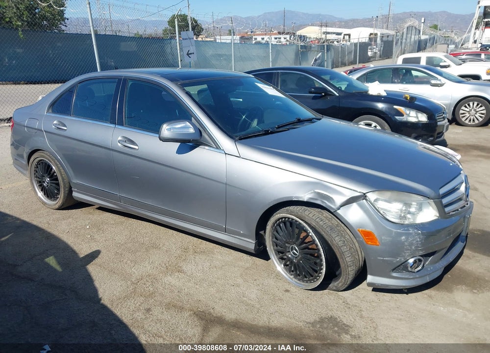 2009 MERCEDES-BENZ C 350 VIN: WDDGF56X59R061647