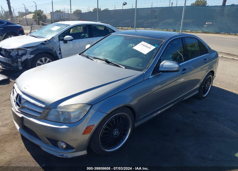 2009 MERCEDES-BENZ C 350 VIN: WDDGF56X59R061647