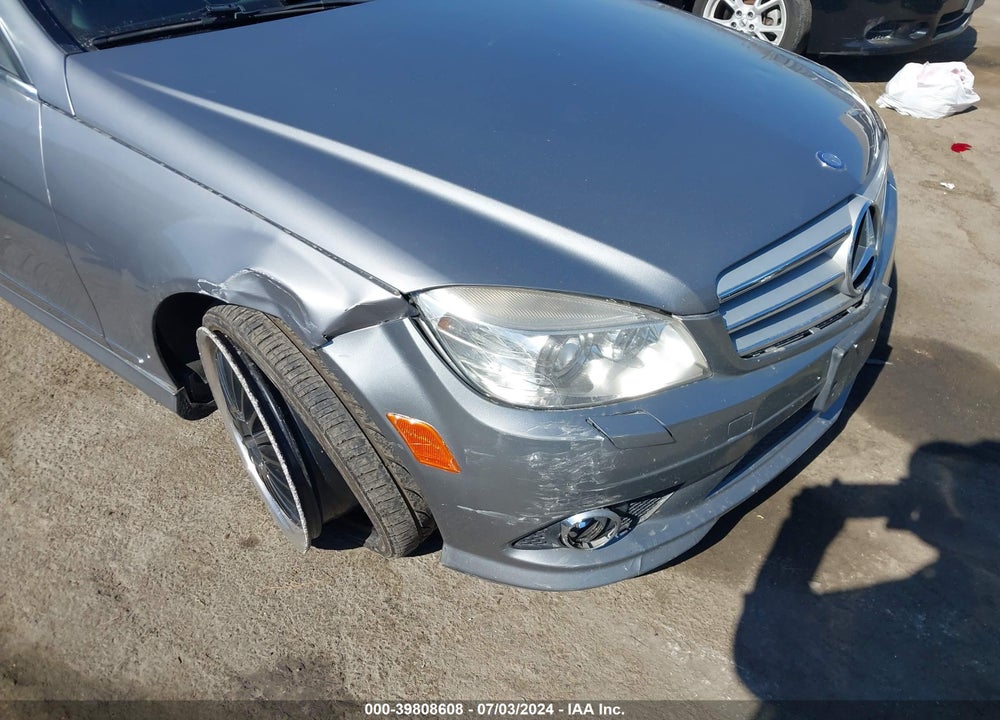 2009 MERCEDES-BENZ C 350 VIN: WDDGF56X59R061647