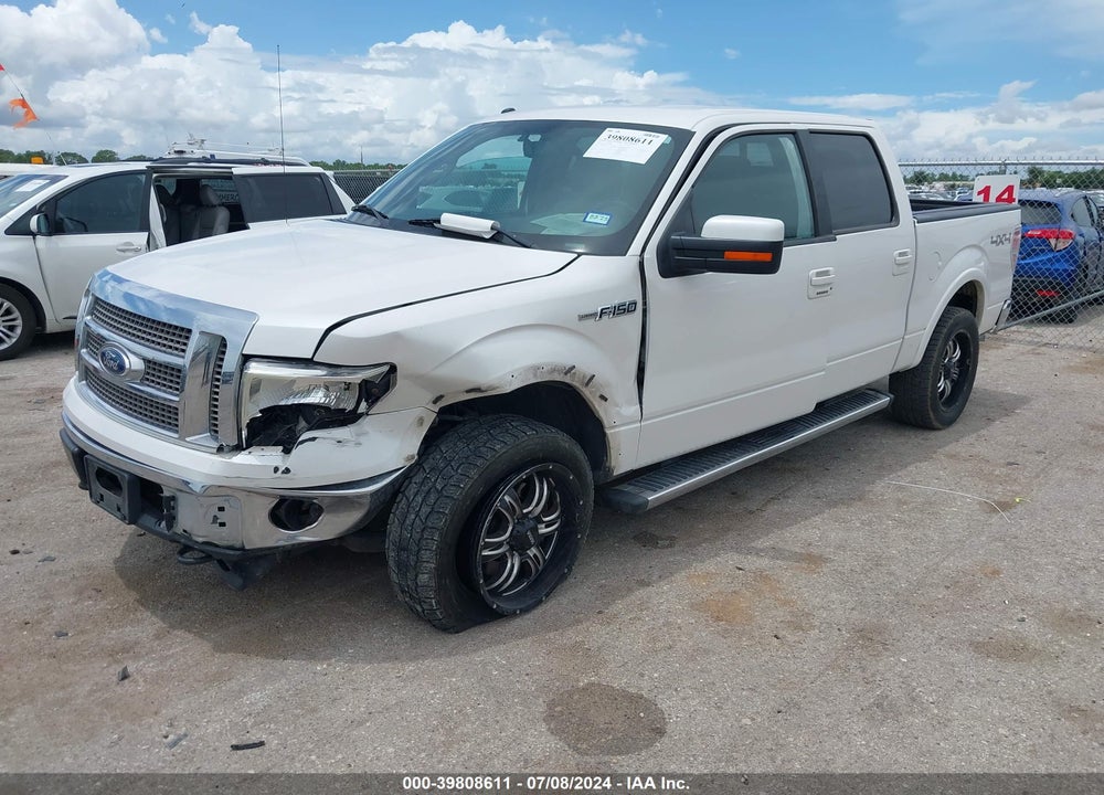 2012 FORD F-150 LARIAT VIN: 1FTFW1EF3CFA19929