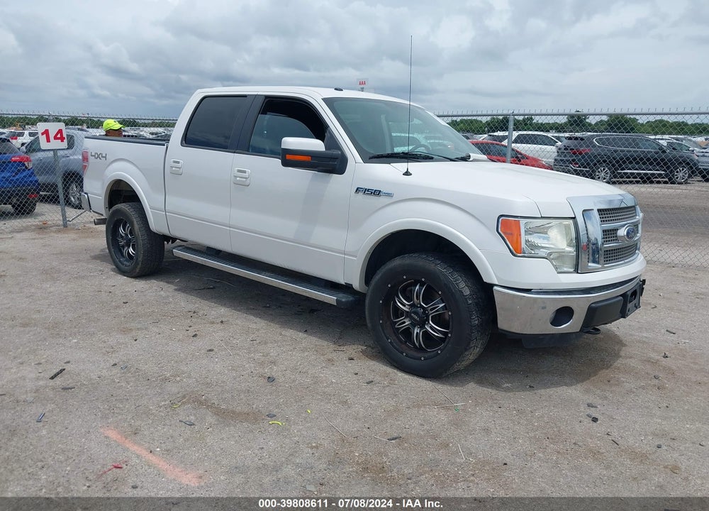 2012 FORD F-150 LARIAT VIN: 1FTFW1EF3CFA19929
