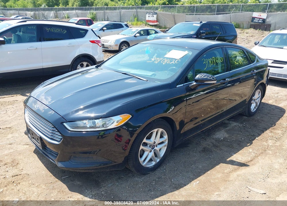 2016 FORD FUSION SE VIN: 1FA6P0H72G5124880