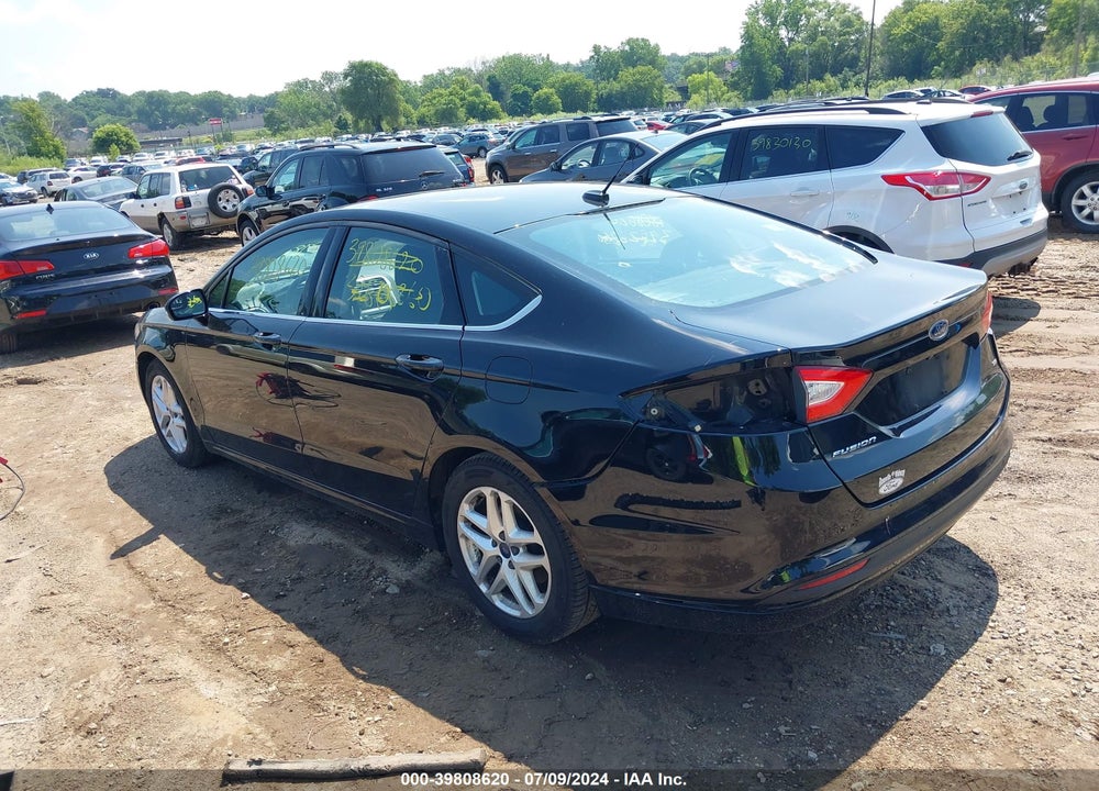 2016 FORD FUSION SE VIN: 1FA6P0H72G5124880