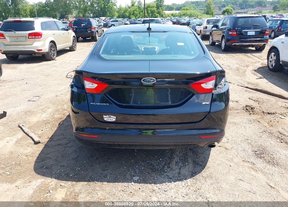 2016 FORD FUSION SE VIN: 1FA6P0H72G5124880