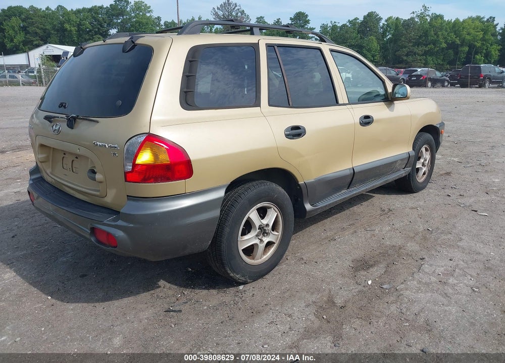 2003 HYUNDAI SANTA FE GLS/LX VIN: KM8SC13D13U536162