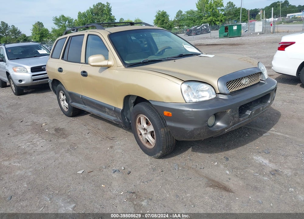 2003 HYUNDAI SANTA FE GLS/LX VIN: KM8SC13D13U536162