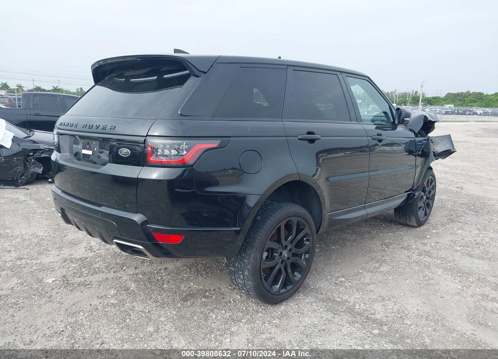 2021 LAND ROVER RANGE ROVER SPORT HSE SILVER EDITION MHEV VIN: SALWR2SU4MA754328