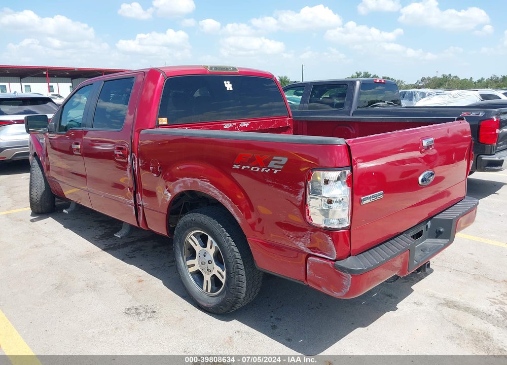 2008 FORD F-150 60TH ANNIVERSARY/FX2/XL/XLT VIN: 1FTRW12W28KD86238