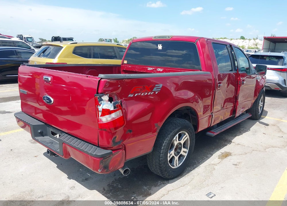 2008 FORD F-150 60TH ANNIVERSARY/FX2/XL/XLT VIN: 1FTRW12W28KD86238