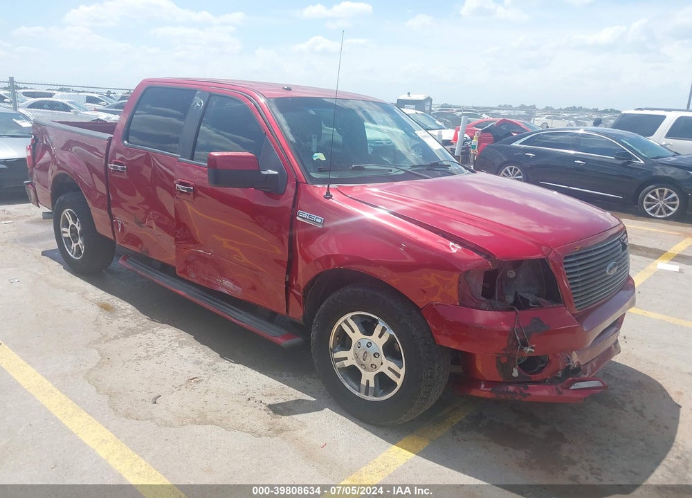 2008 FORD F-150 60TH ANNIVERSARY/FX2/XL/XLT VIN: 1FTRW12W28KD86238