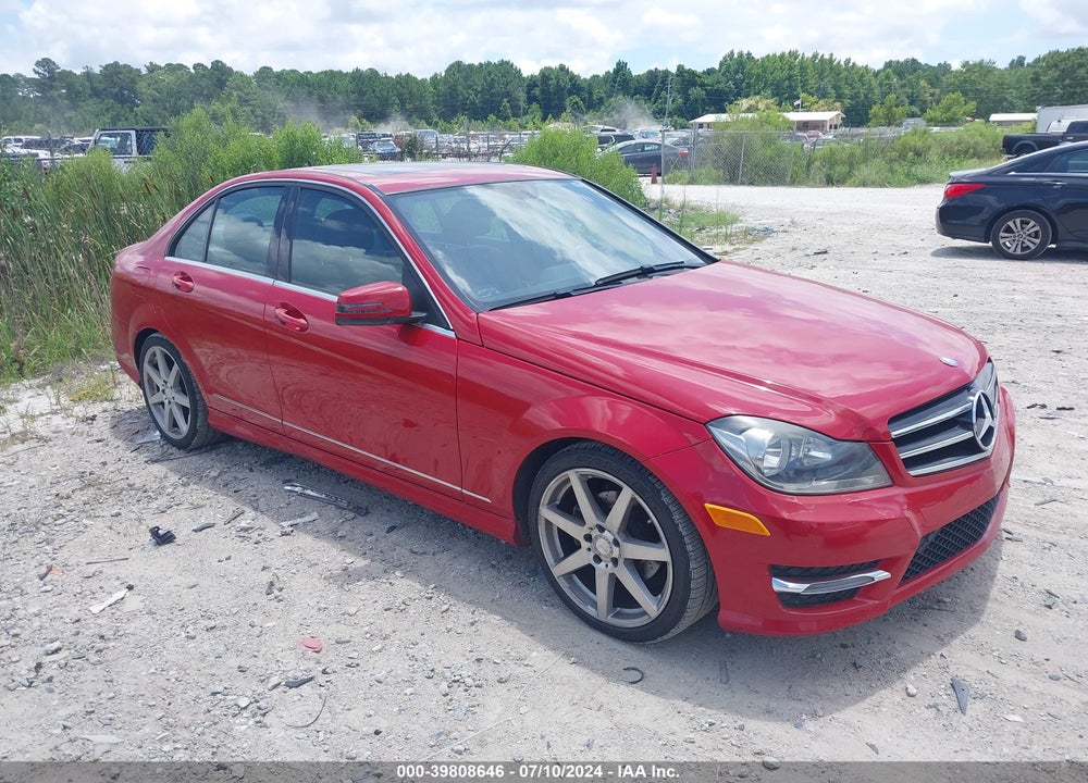 2014 MERCEDES-BENZ C 250 LUXURY/SPORT VIN: WDDGF4HB1EA960168