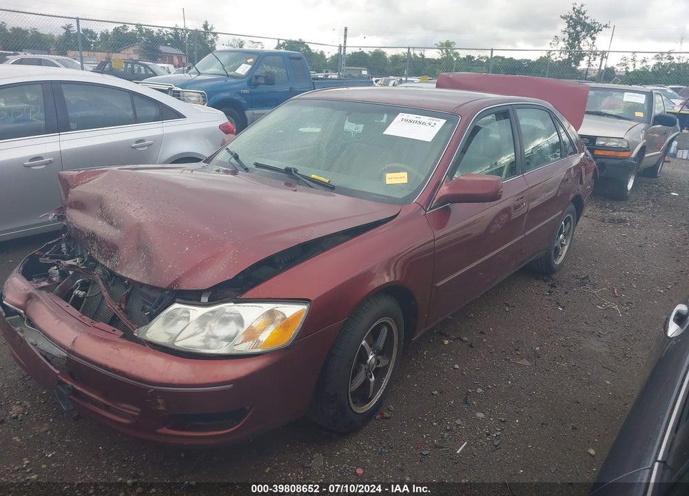 2000 TOYOTA AVALON XL VIN: 4T1BF28B7YU008153