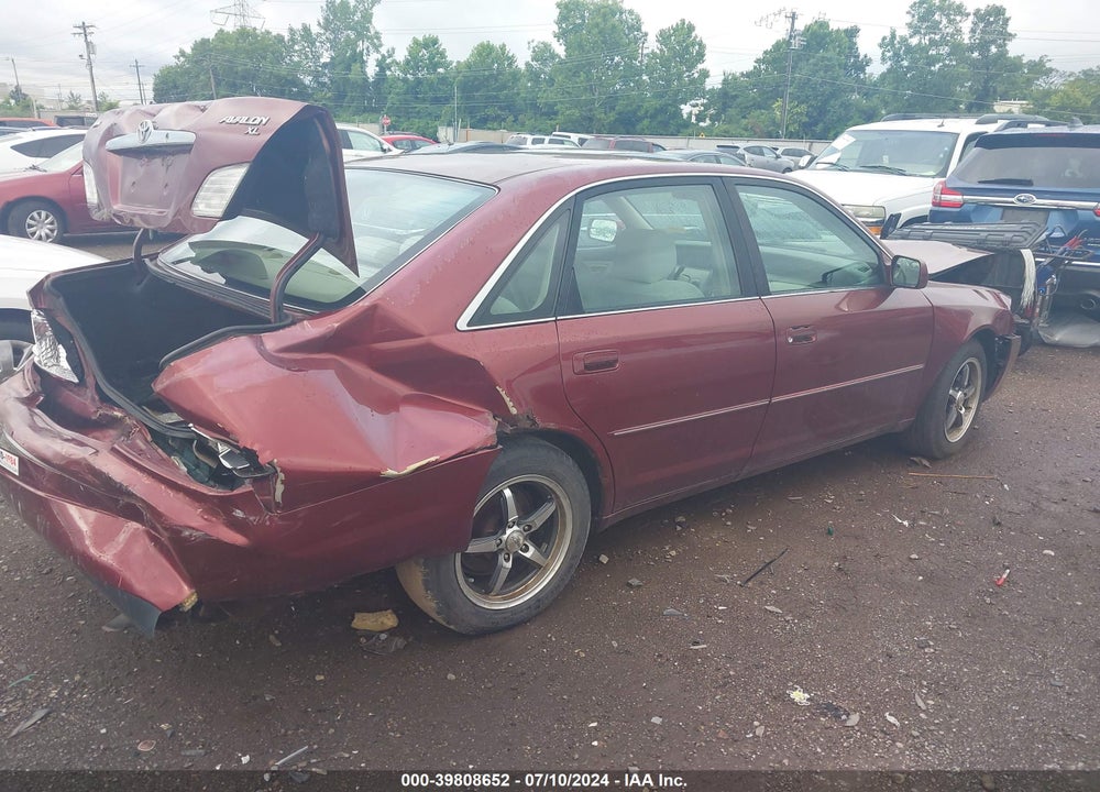 2000 TOYOTA AVALON XL VIN: 4T1BF28B7YU008153