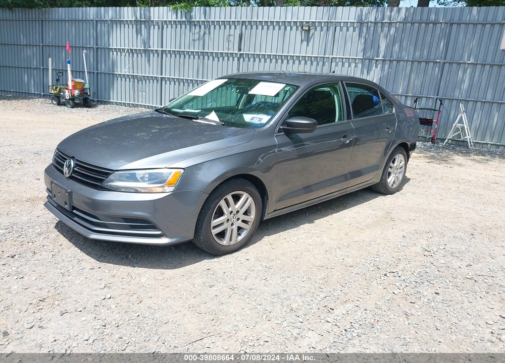 2015 VOLKSWAGEN JETTA 2.0L S VIN: 3VW2K7AJ8FM245845
