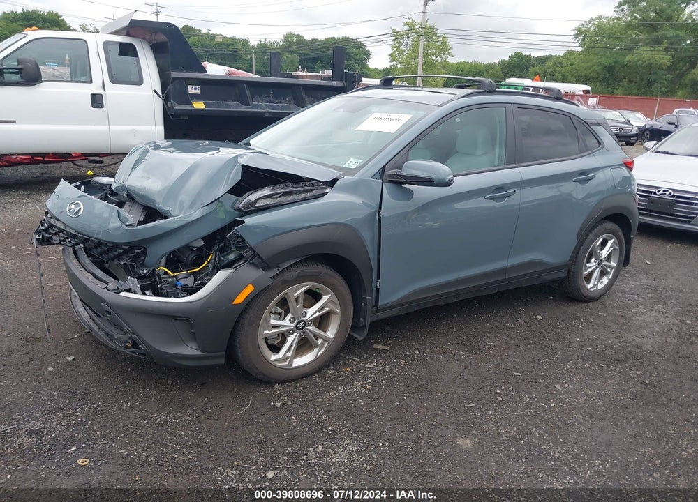 2022 HYUNDAI KONA SEL VIN: KM8K3CAB4NU858763
