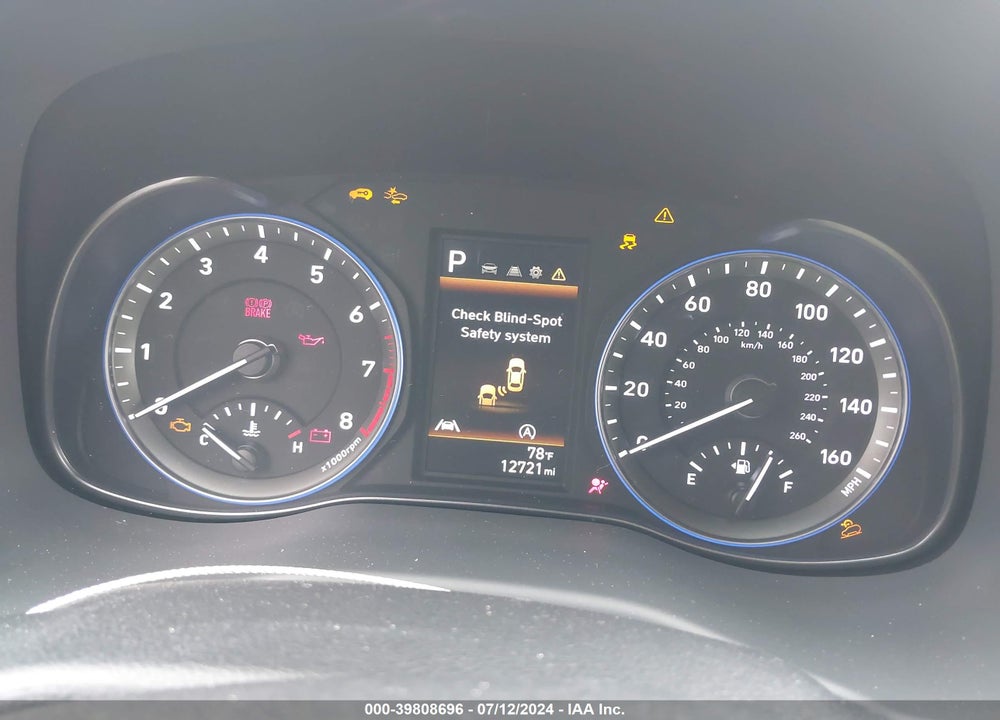2022 HYUNDAI KONA SEL VIN: KM8K3CAB4NU858763