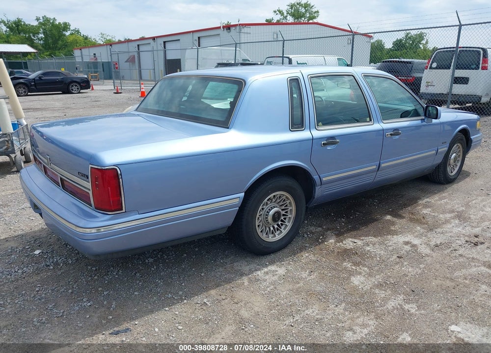 1995 LINCOLN TOWN CAR EXECUTIVE VIN: 1LNLM81W9SY709982