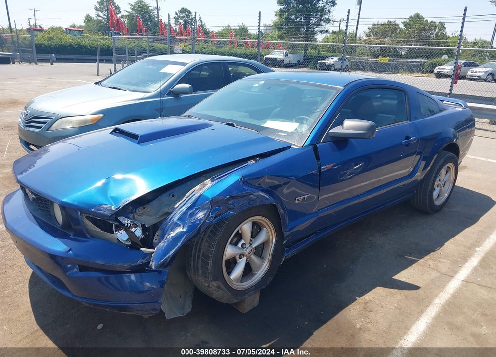 2007 FORD MUSTANG GT DELUXE/GT PREMIUM VIN: 1ZVHT82H175261658