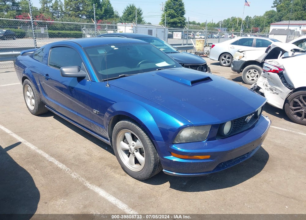 2007 FORD MUSTANG GT DELUXE/GT PREMIUM VIN: 1ZVHT82H175261658