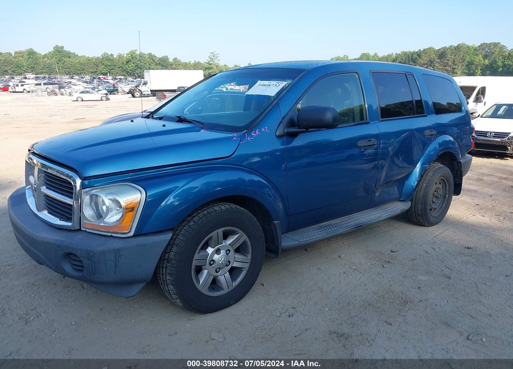 2004 DODGE DURANGO ST VIN: 1D4HB38N44F128357