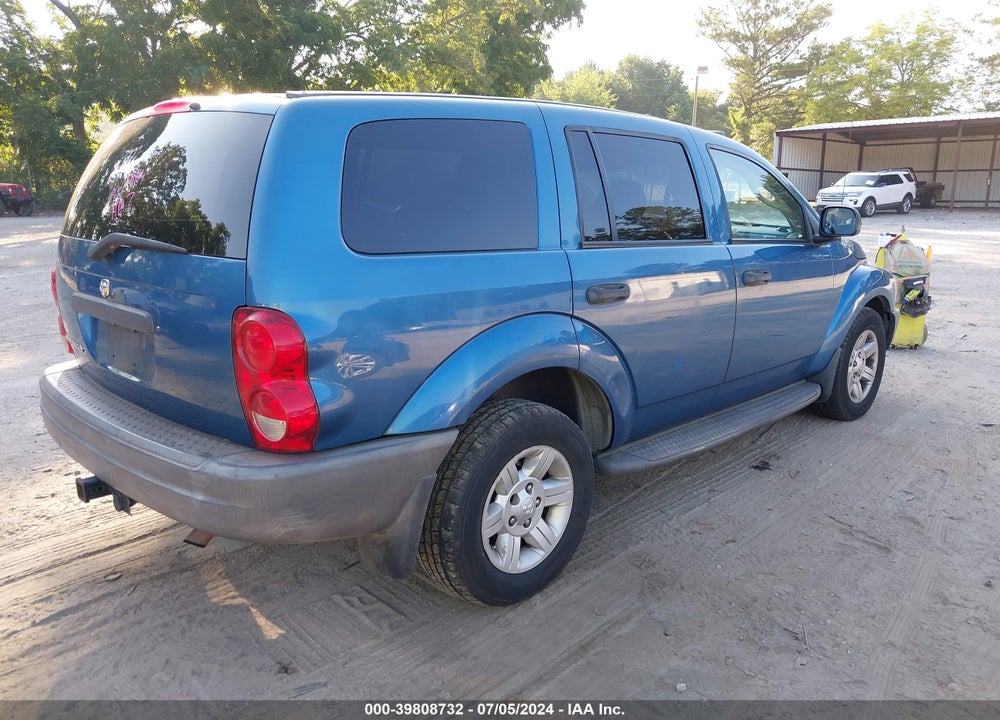 2004 DODGE DURANGO ST VIN: 1D4HB38N44F128357