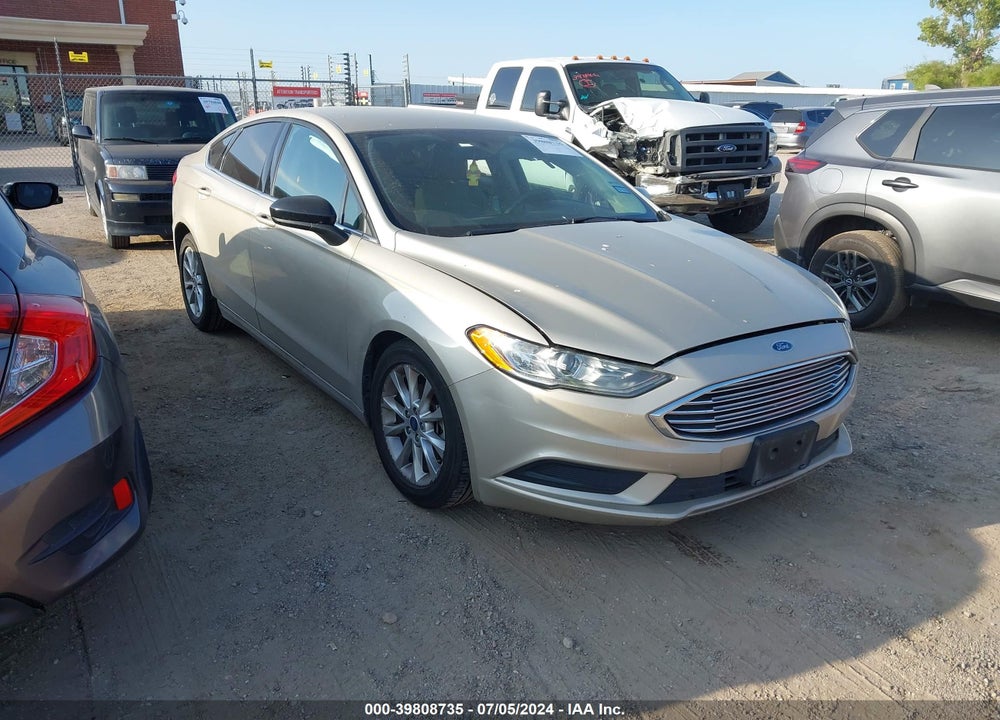 2017 FORD FUSION SE VIN: 3FA6P0H77HR110701
