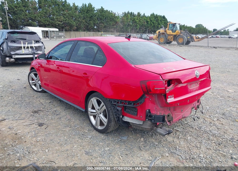 2017 VOLKSWAGEN JETTA GLI VIN: 3VW5T7AJXHM342283
