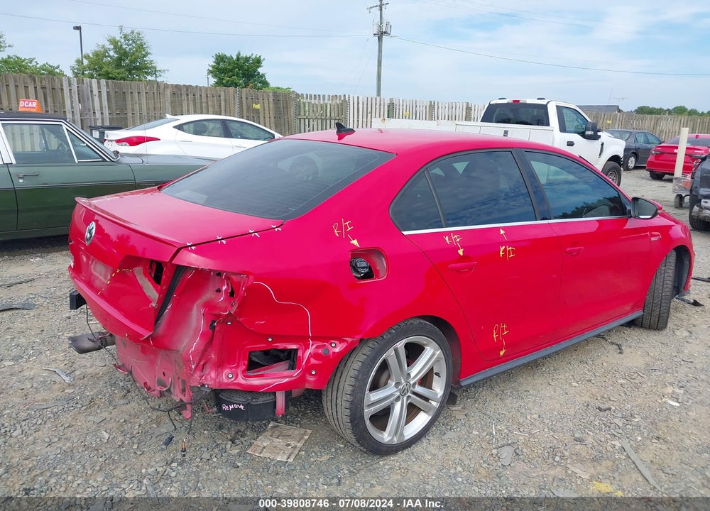 2017 VOLKSWAGEN JETTA GLI VIN: 3VW5T7AJXHM342283