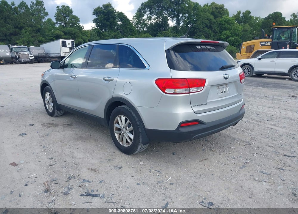 2016 KIA SORENTO 2.4L L VIN: 5XYPG4A30GG098302
