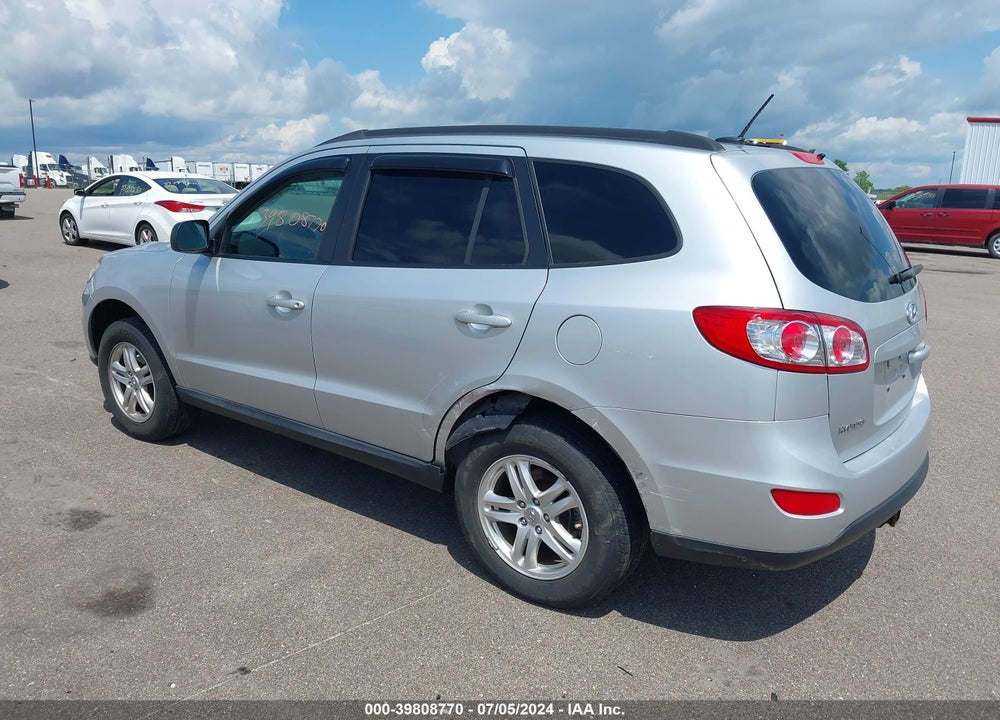 2011 HYUNDAI SANTA FE GLS VIN: 5XYZGDAB2BG070994
