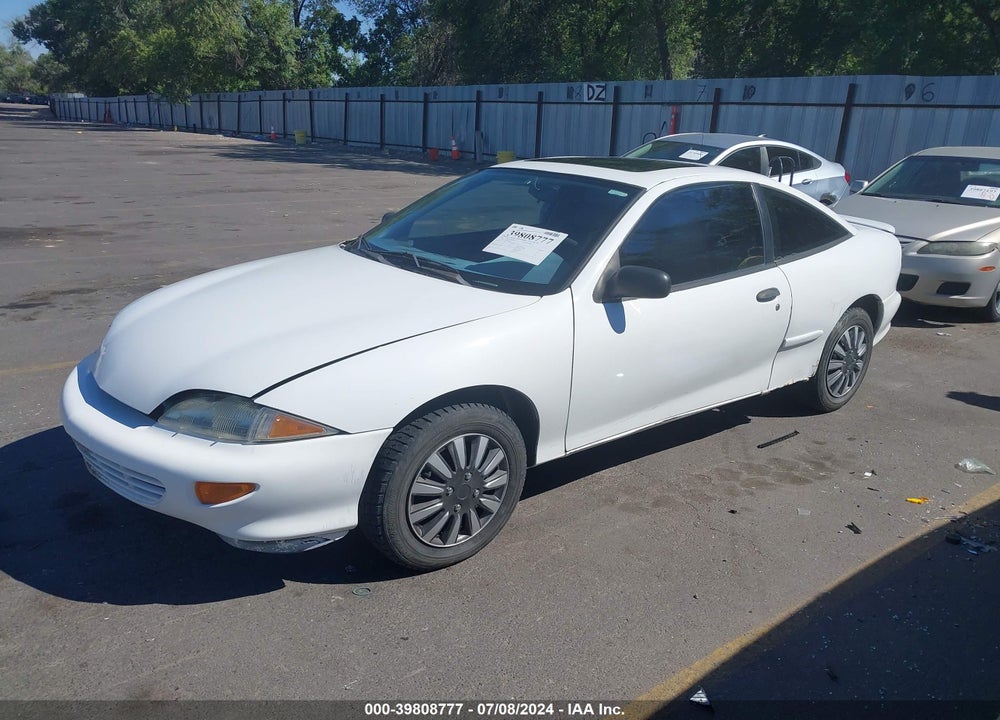 1999 CHEVROLET CAVALIER VIN: 3G1JC1244XS834527
