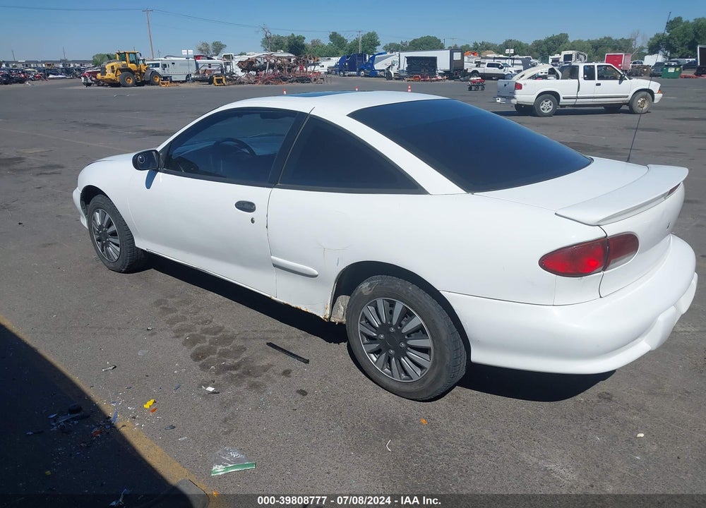 1999 CHEVROLET CAVALIER VIN: 3G1JC1244XS834527