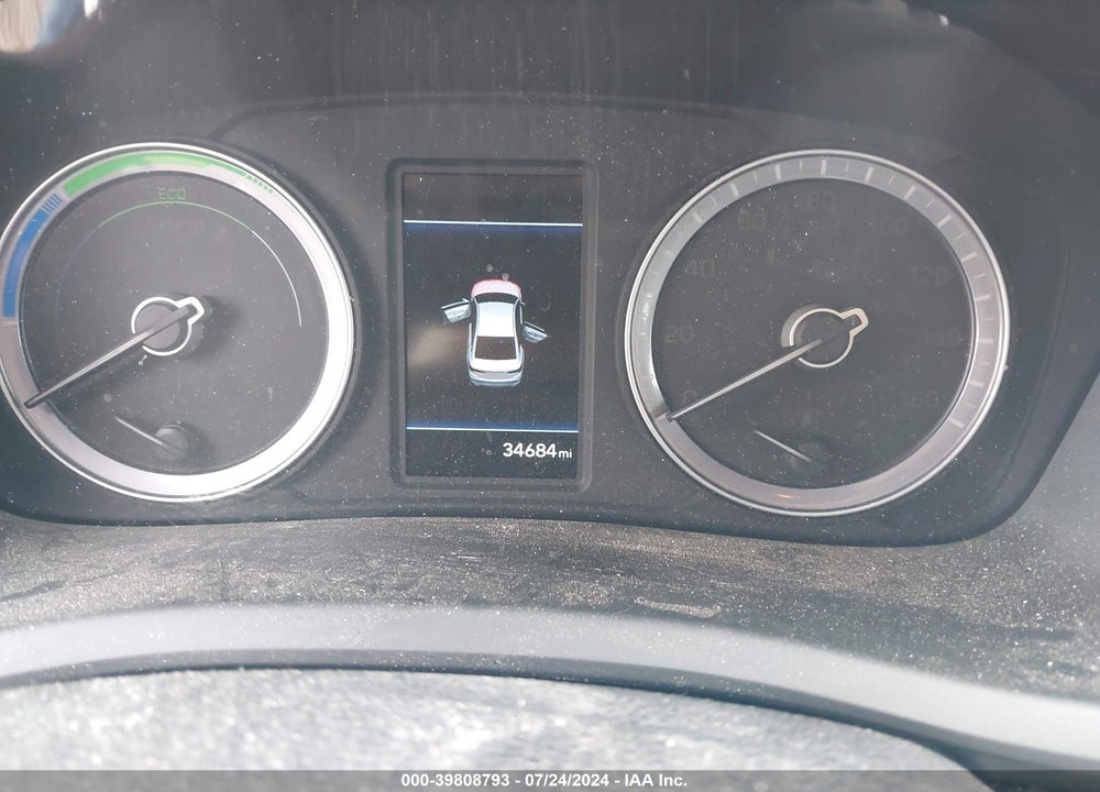 2019 HYUNDAI SONATA HYBRID SE VIN: KMHE24L39KA090593