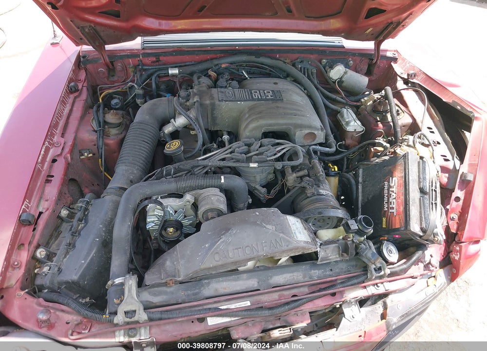 1986 FORD MUSTANG LX/GT VIN: 1FABP28M6GF321075