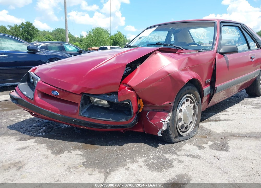 1986 FORD MUSTANG LX/GT VIN: 1FABP28M6GF321075