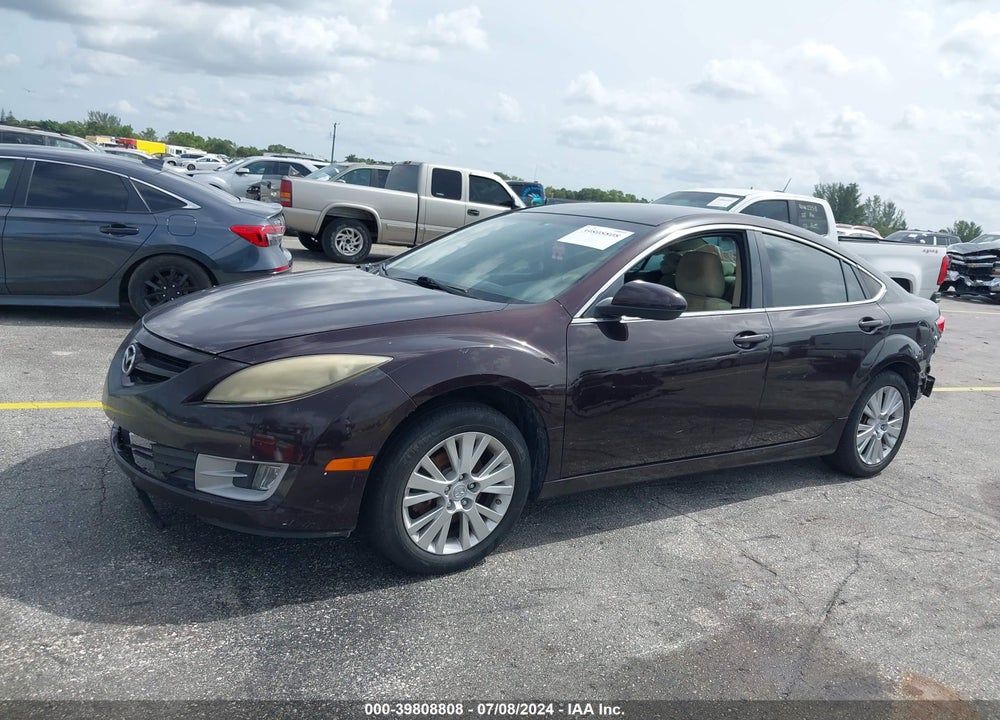2010 MAZDA 6 I TOURING VIN: 1YVHZ8CH0A5M38394