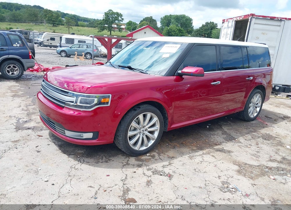 2017 FORD FLEX LIMITED VIN: 2FMGK5D84HBA09201