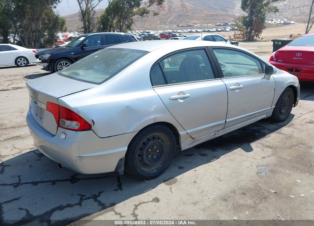 2009 HONDA CIVIC LX VIN: 19XFA16579E048020