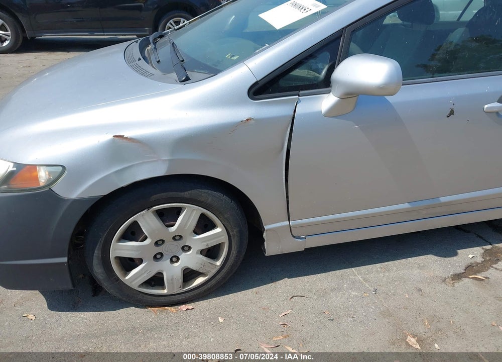 2009 HONDA CIVIC LX VIN: 19XFA16579E048020