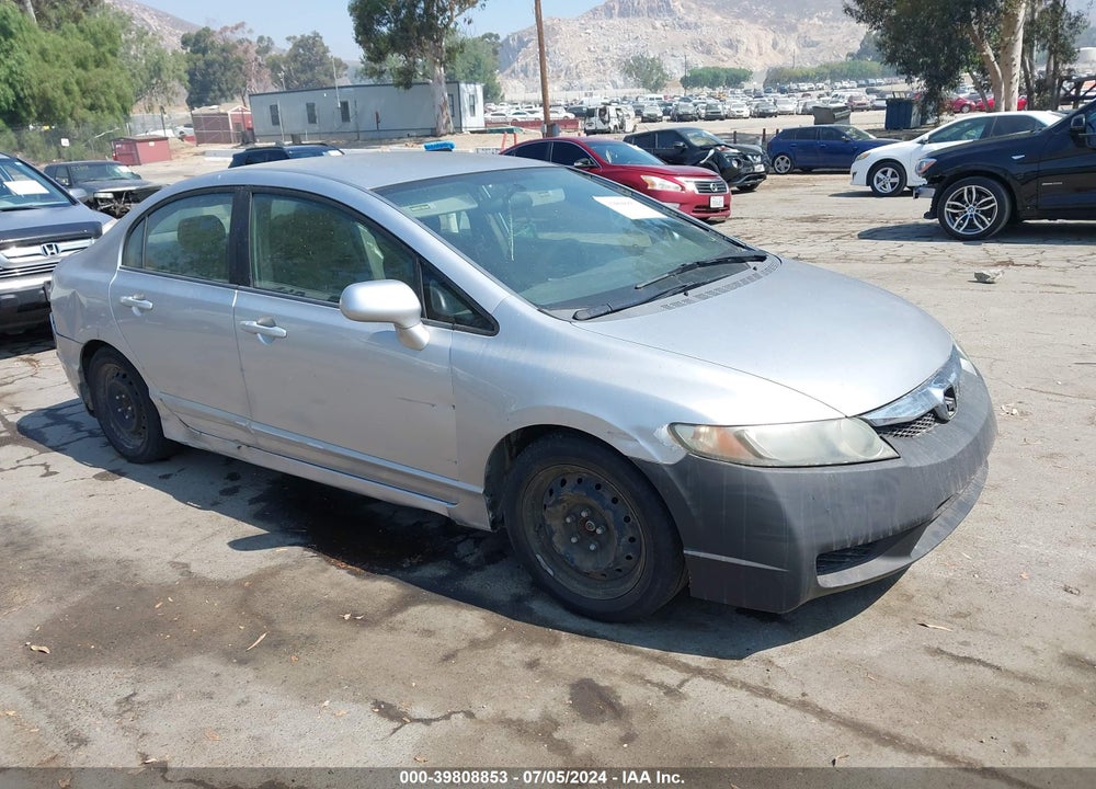 2009 HONDA CIVIC LX VIN: 19XFA16579E048020