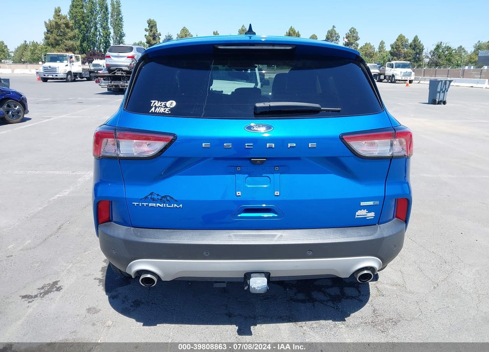 2020 FORD ESCAPE TITANIUM VIN: 1FMCU9J98LUA36210